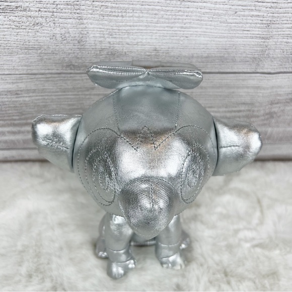 Pokemon 25th Anniversary Silver Grookey Plush Stuffed Animal 8" Metallic - Picture 2 of 9